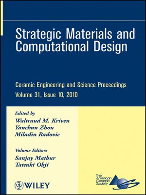 cover image of Strategic Materials and Computational Design